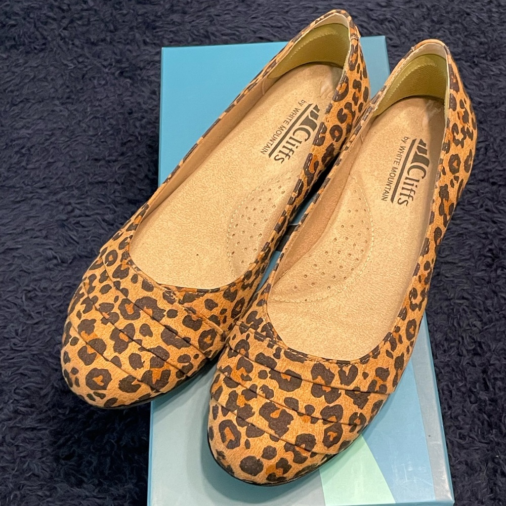 Animal Print Flats